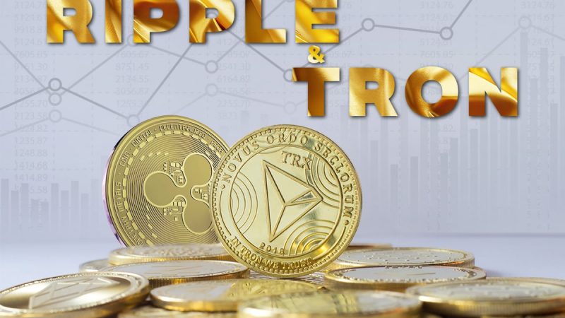 Ripple and Tron: Tron is once again close to the weekly high